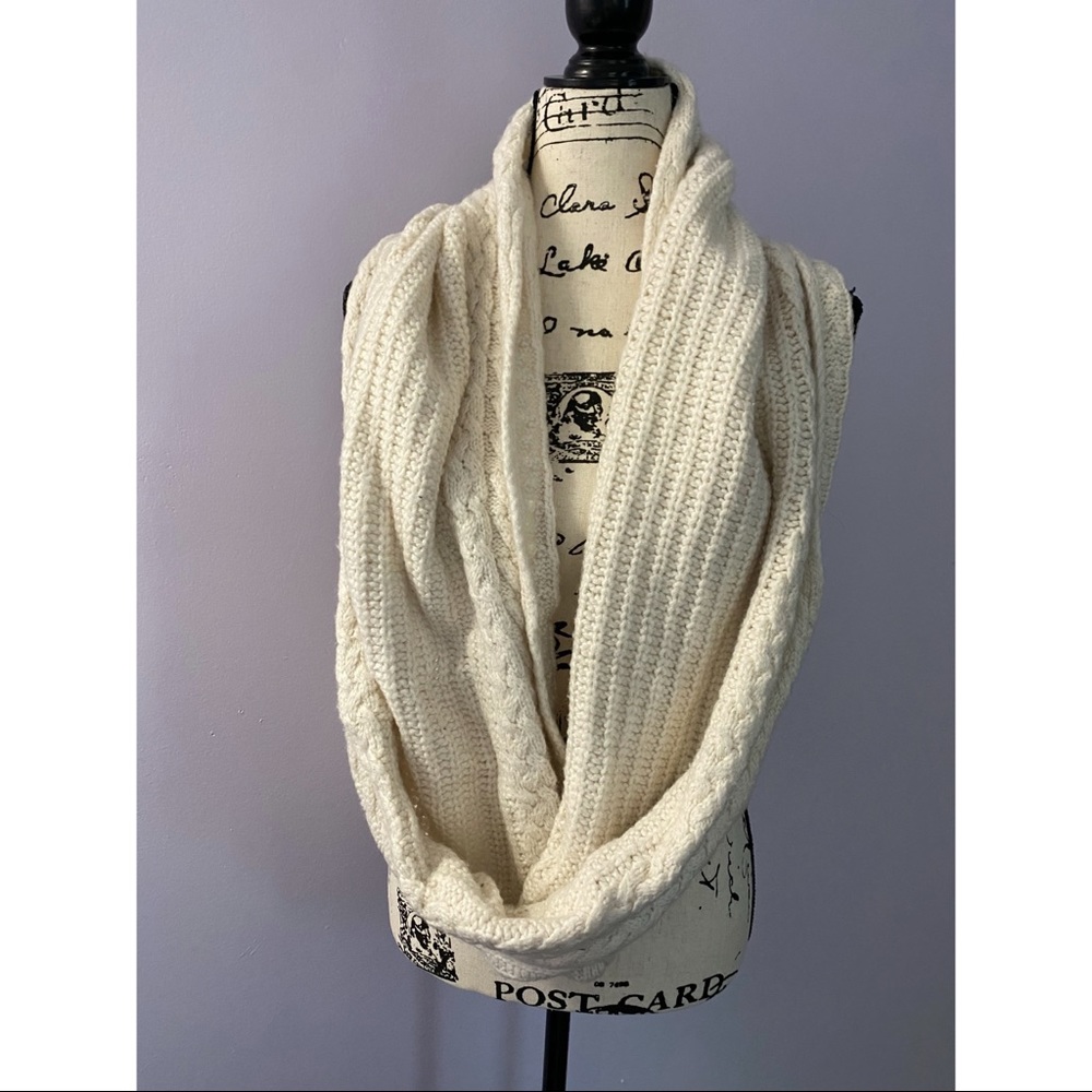 Knitted Sweater Infinity Scarf